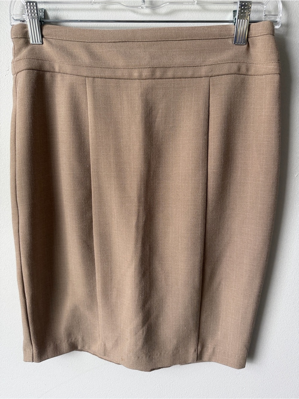 BCX Tan Pencil Skirt Size 1